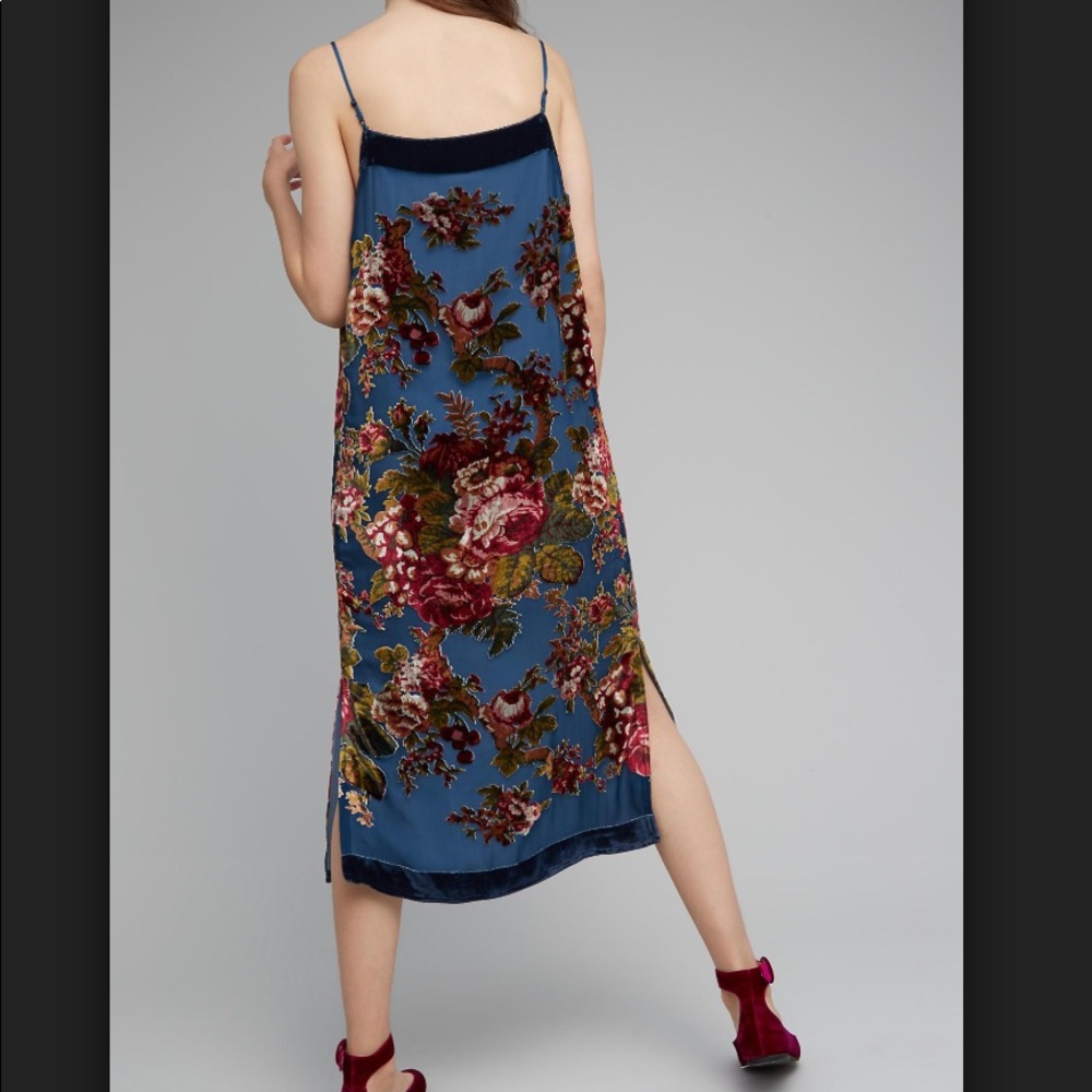 Anthropologie BHLDN Carlson Burnout Dress